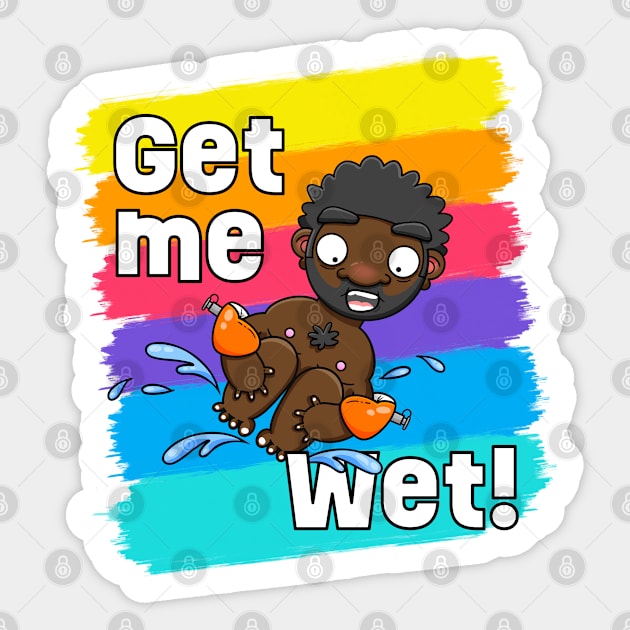 Get me Wet! Sticker by LoveBurty